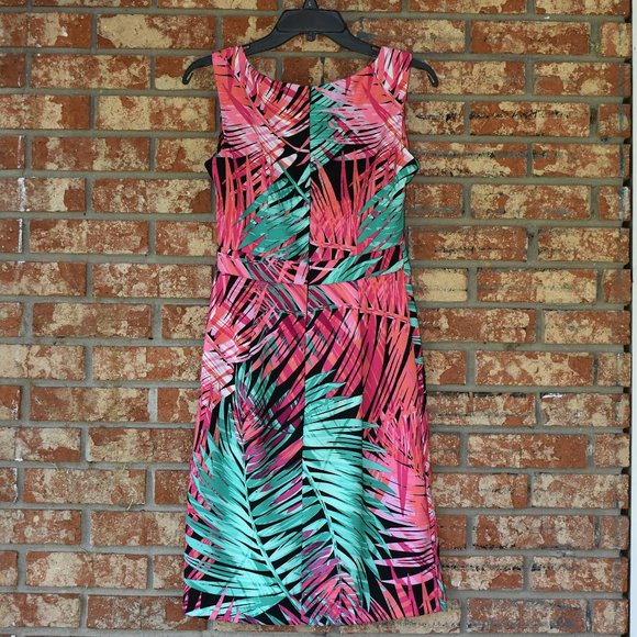 Sangria Multicolored Sleeveless Dress - Picture 2 of 3